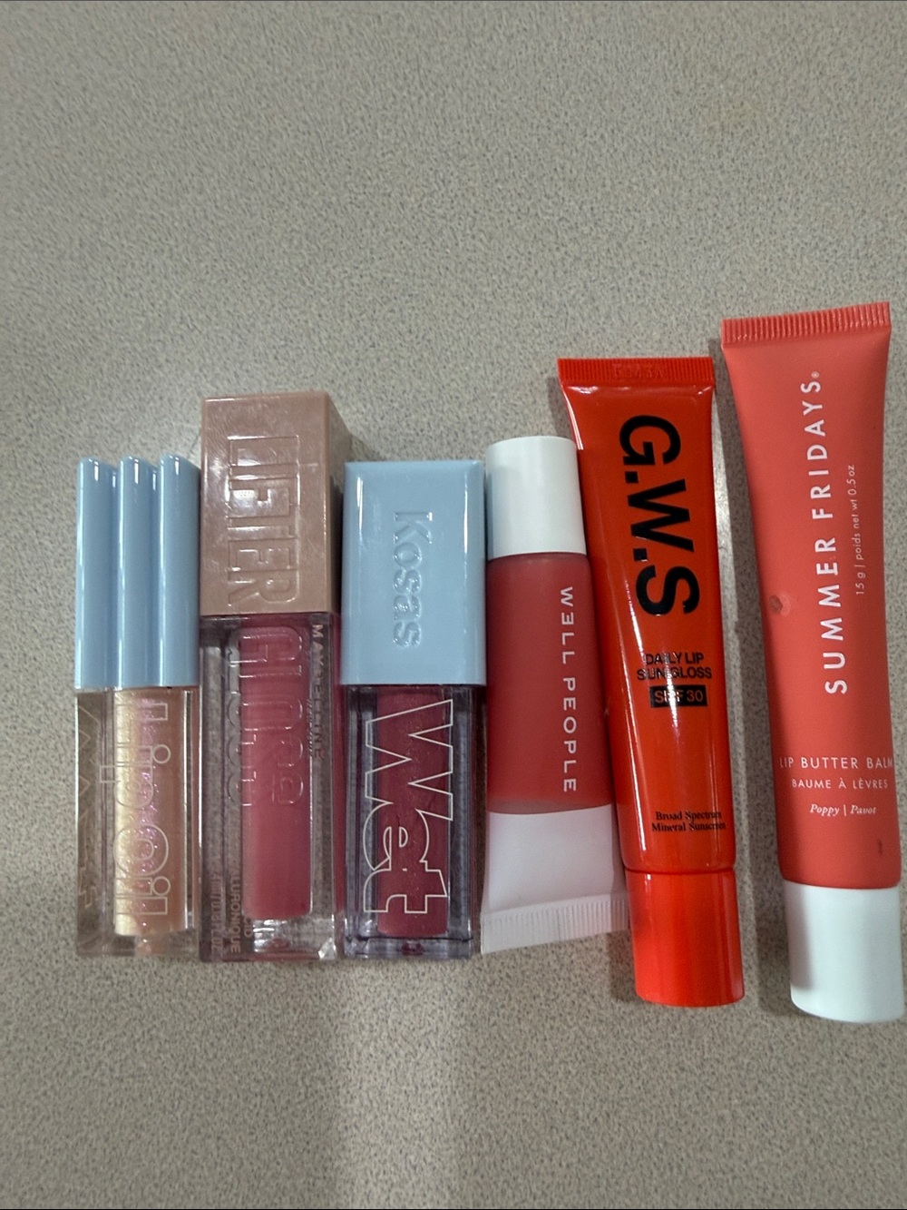 Lipgloss pack all new